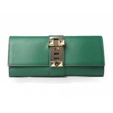 Hermes Medor Clutch Verde
