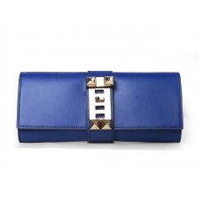 Hermes Medor Clutch blu navy