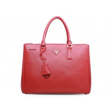 Borsa Prada Saffiano Lux rossa