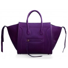 Borsa tote Celine Luggage Phantom Square viola