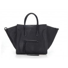 Borsa tote Celine Luggage Phantom Square nera