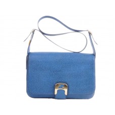 Borsa a tracolla Fendi Chameleon blu