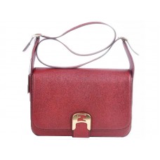 Borsa a tracolla Fendi Chameleon rossa