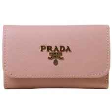 Portachiavi Prada Saffiano 6 rosa
