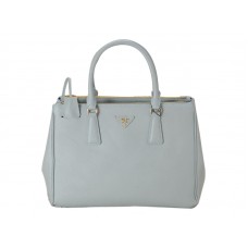 Borsa Prada Saffiano Lux blu chiaro