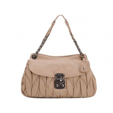 Borsa a tracolla Miu Miu Matelasse rosa