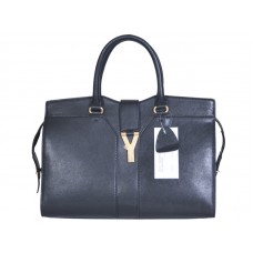 Borsa tote grande in pelle nera Cabas Chyc di Yves Saint Laurent