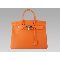 Hermes Birkin 35cm Togo Pelle Arancione