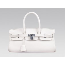 Hermes Birkin Jpg 42cm Clemence Bianco