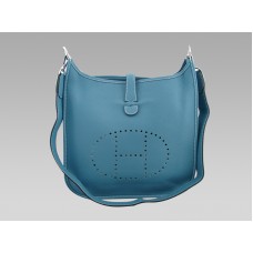 Borsa Hermes Evelyne blu