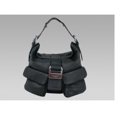 Borsa hobo Givenchy Clarabelle con patta nera
