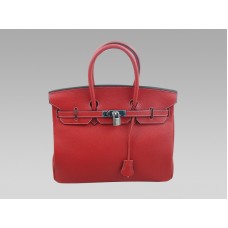 Hermes Birkin 35 Togo Pelle Rossa