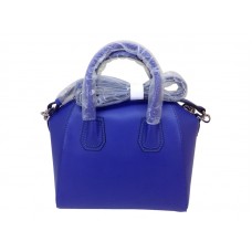 Borsa Givenchy Mini Antigona Blu Elettrico