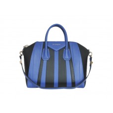 Borsa Givenchy Antigona grande bicolore blu e nera