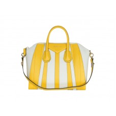 Borsa Givenchy Antigona grande bicolore giallo bianco