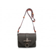 Borsa a tracolla piccola Givenchy Obsidian marrone