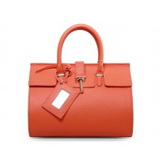 Borsa Balenciaga City in pelle arancione