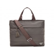 Borsa tote Prada Tessuto color cachi