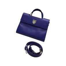 Borsa Dior Diorever Noisette Prestige in pelle di vitello Blu