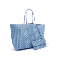 Borsa Goyard Saint Louis Mm Blu Chiaro