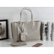 Borsa Tote Reversibile Goyard Anjou Mm Beige