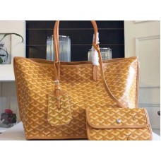 Borsa Tote Reversibile Goyard Anjou Mm Gialla