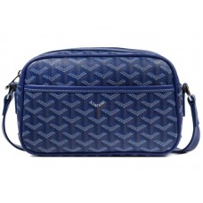 Goyard Chevron Sac Capvert Blu scuro