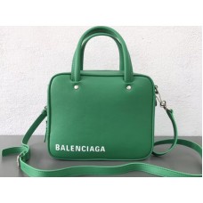 Borsa Balenciaga Triangle Square Xs verde 513995c8k021002