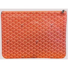 Goyard Chevron Senat Pochette Gm Arancione sar0201496
