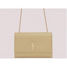 Borsa a catena grande Kate Ysl Saint Laurent Albicocca H-yslshsg073330md