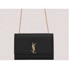 Borsa a catena grande Kate Ysl Saint Laurent nera H-yslshsg073330md1