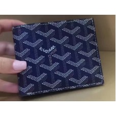 Goyard Portafoglio Goyardine Victoire blu scuro 17280903-3