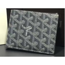 Goyard Portafoglio Goyardine Victoire grigio scuro 17280903-4