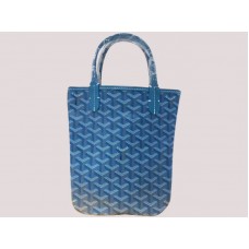 Borsa tote Goyard Poitiers blu navy