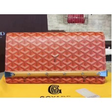 Pochette Goyard Chevron Monte Carlo Bois Arancione