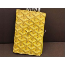 Porta passaporto Goyard Goyardine Giallo