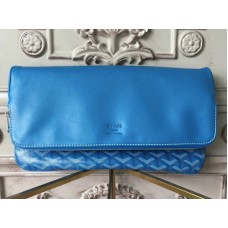 Goyard Pochette morbida Goyardine Sainte Marie Blu