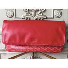 Pochette morbida Goyard Goyardine Sainte Marie Rossa
