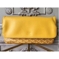 Pochette morbida Goyard Goyardine Sainte Marie Gialla