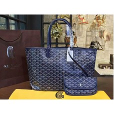 Goyard Goyardine Saint Louis GM Blu scuro
