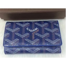 Goyard Goyardine Saint Michel 6 Portachiavi Blu