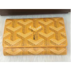 Goyard Goyardine Saint Michel 6 Portachiavi Giallo