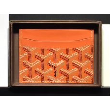 Portacarte Goyard Goyardine Saint Sulpice Arancione