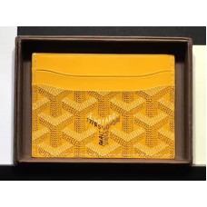 Portacarte Goyard Goyardine Saint Sulpice Giallo