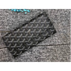 Portafoglio lungo Goyard Varenne Chevron Nero