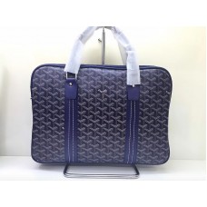 Valigetta Goyard Goyardine Blu
