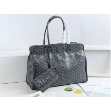 Trasportino per animali domestici Goyard Sac Hardy grigio