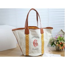 Borsa tote reversibile Goyard Belharra Biarritz gialla