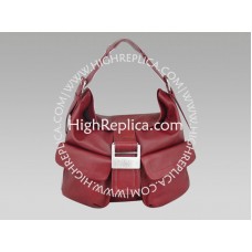 Borsa hobo Givenchy Clarabelle con patta rossa