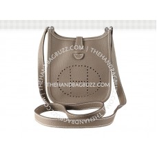Borsa Hermes Evelyne PM grigia